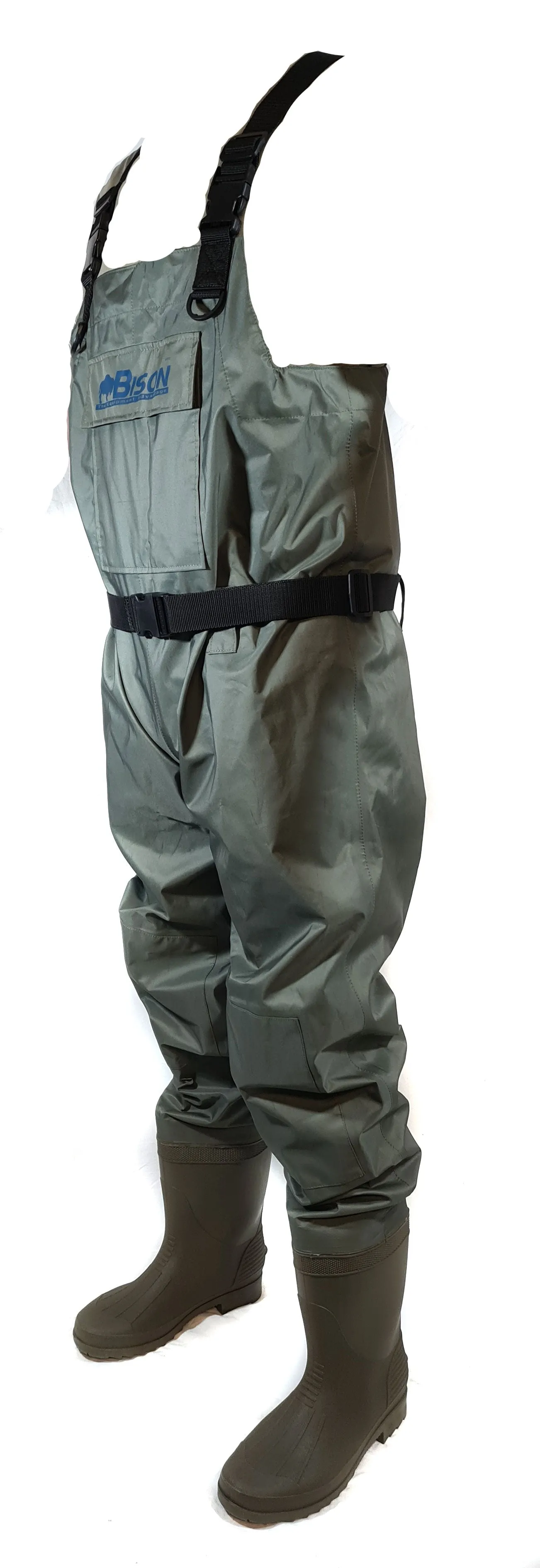 Bison Breathable Boot Foot Chest Waders - Free Studs & Delivery