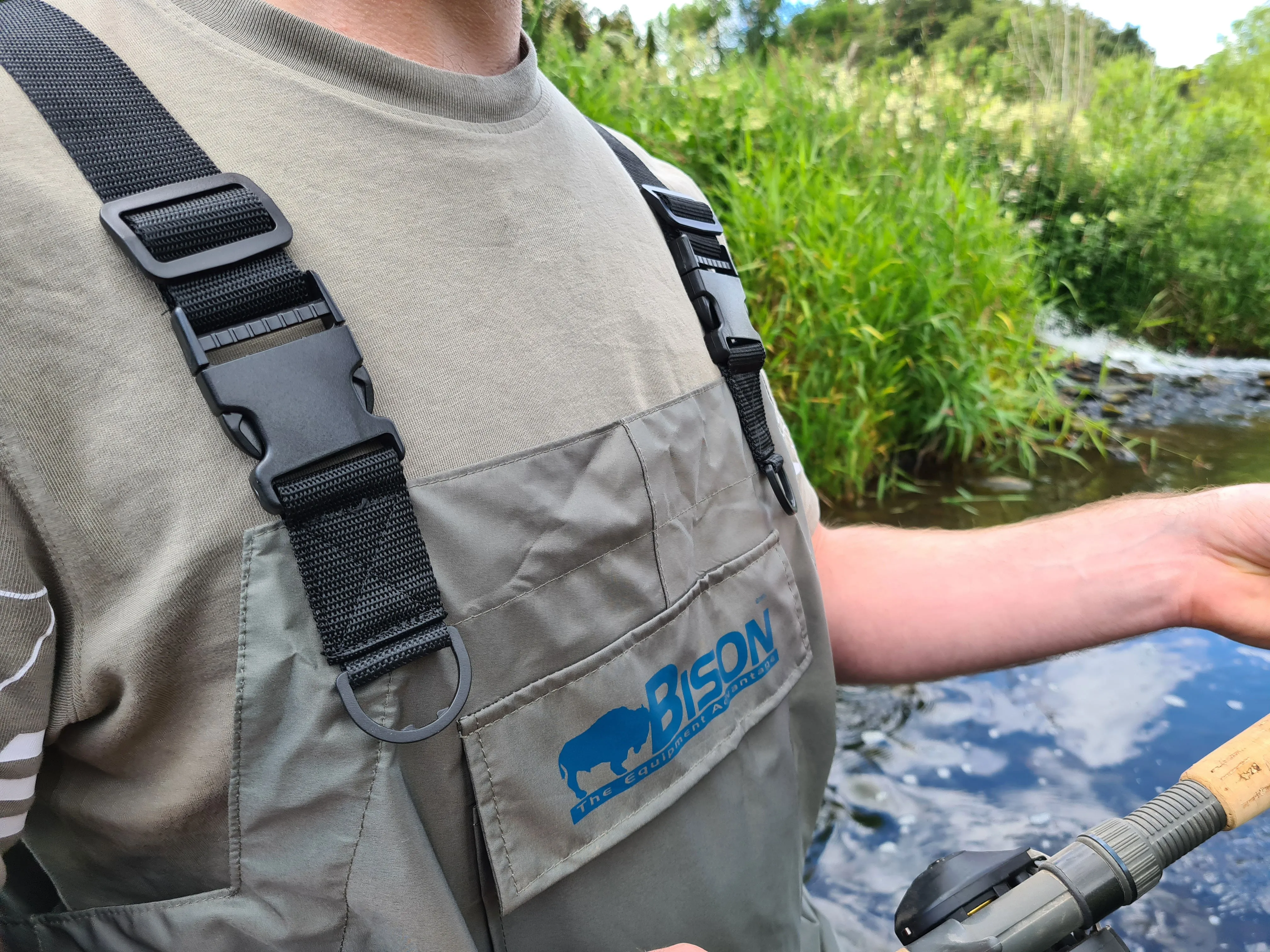 Bison Breathable Boot Foot Chest Waders - Free Studs & Delivery