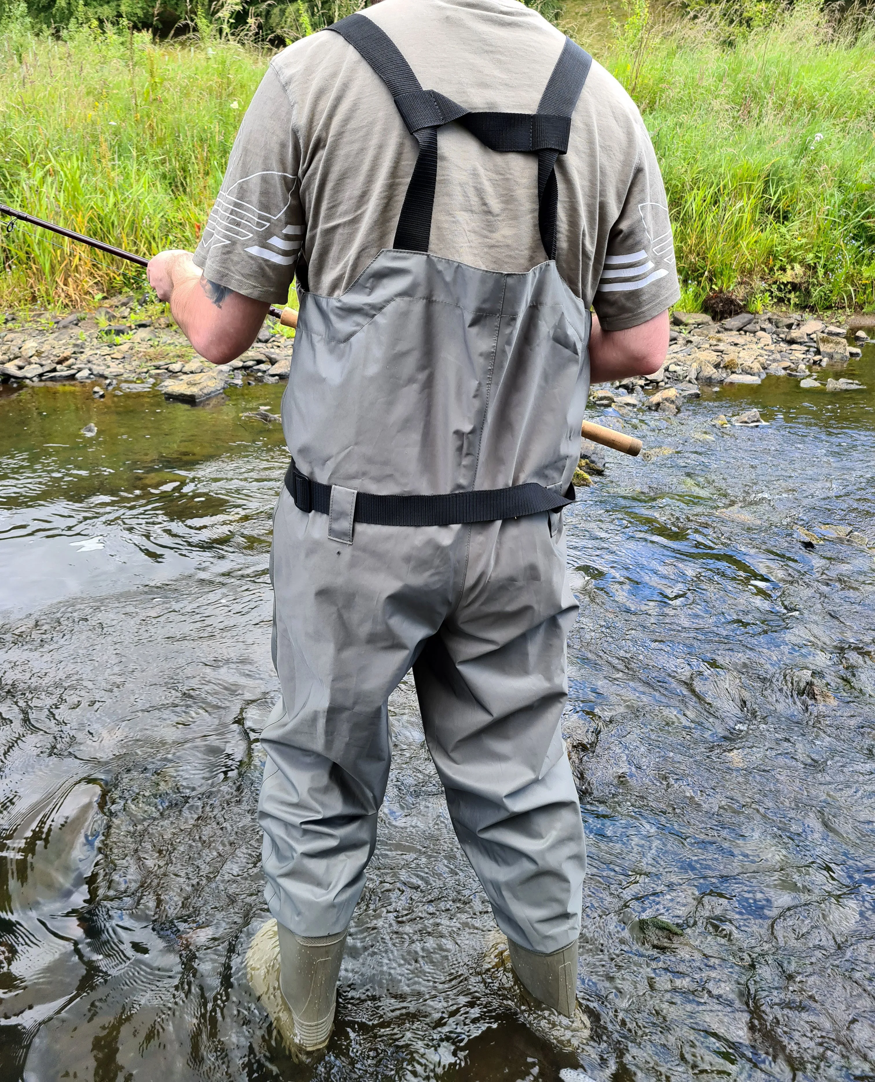 Bison Breathable Boot Foot Chest Waders - Free Studs & Delivery