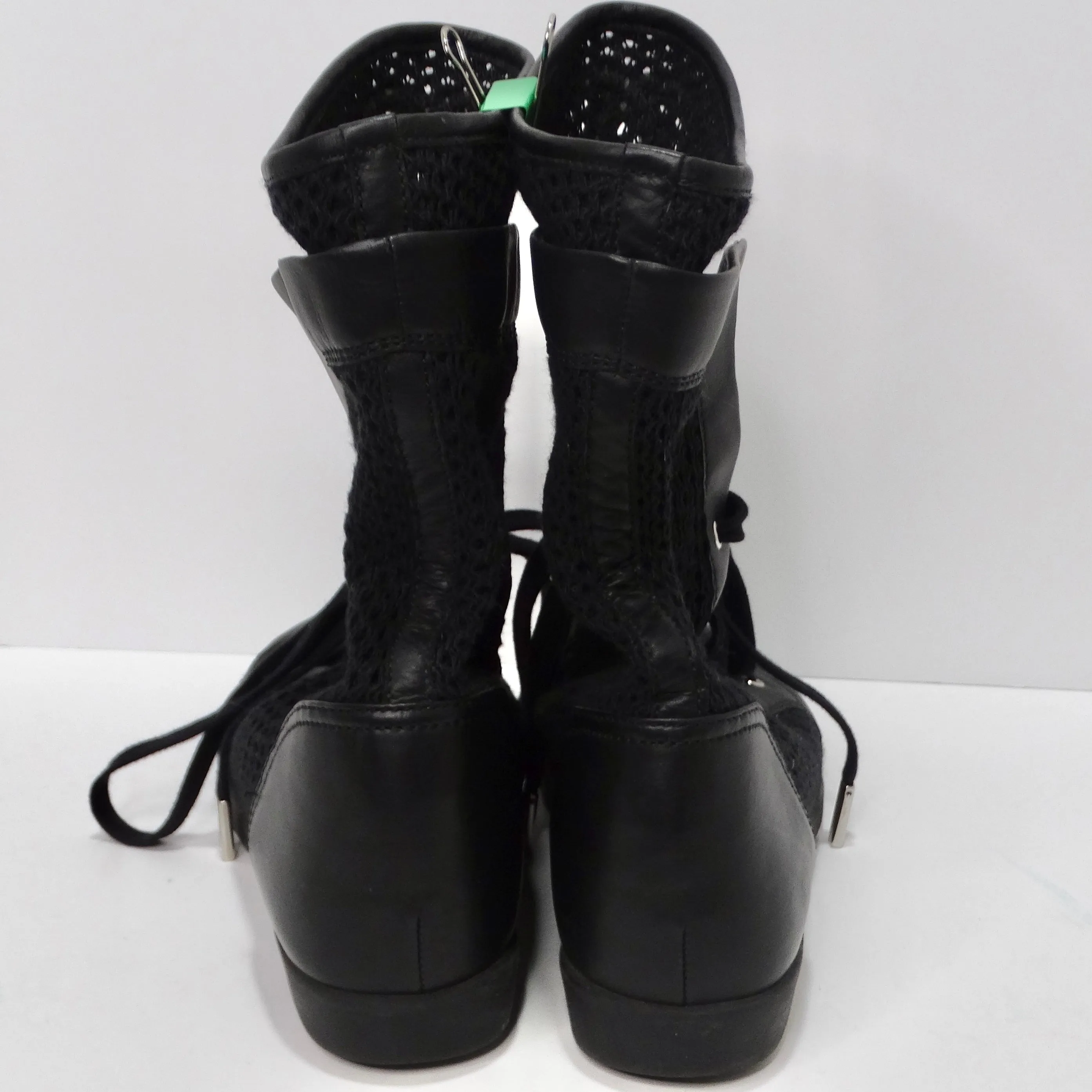 Chanel 1990s Black High Top Sneakers