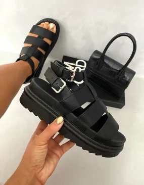 Chunky Strappy Platform Sandals