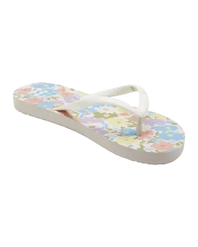 Dama Flip Flops in Flowers