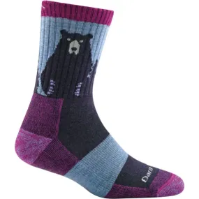 DARN TOUGH BEAR TOWN MICRO CREW LIGHTWEIGHT HIKING SOCK WOMEN'S