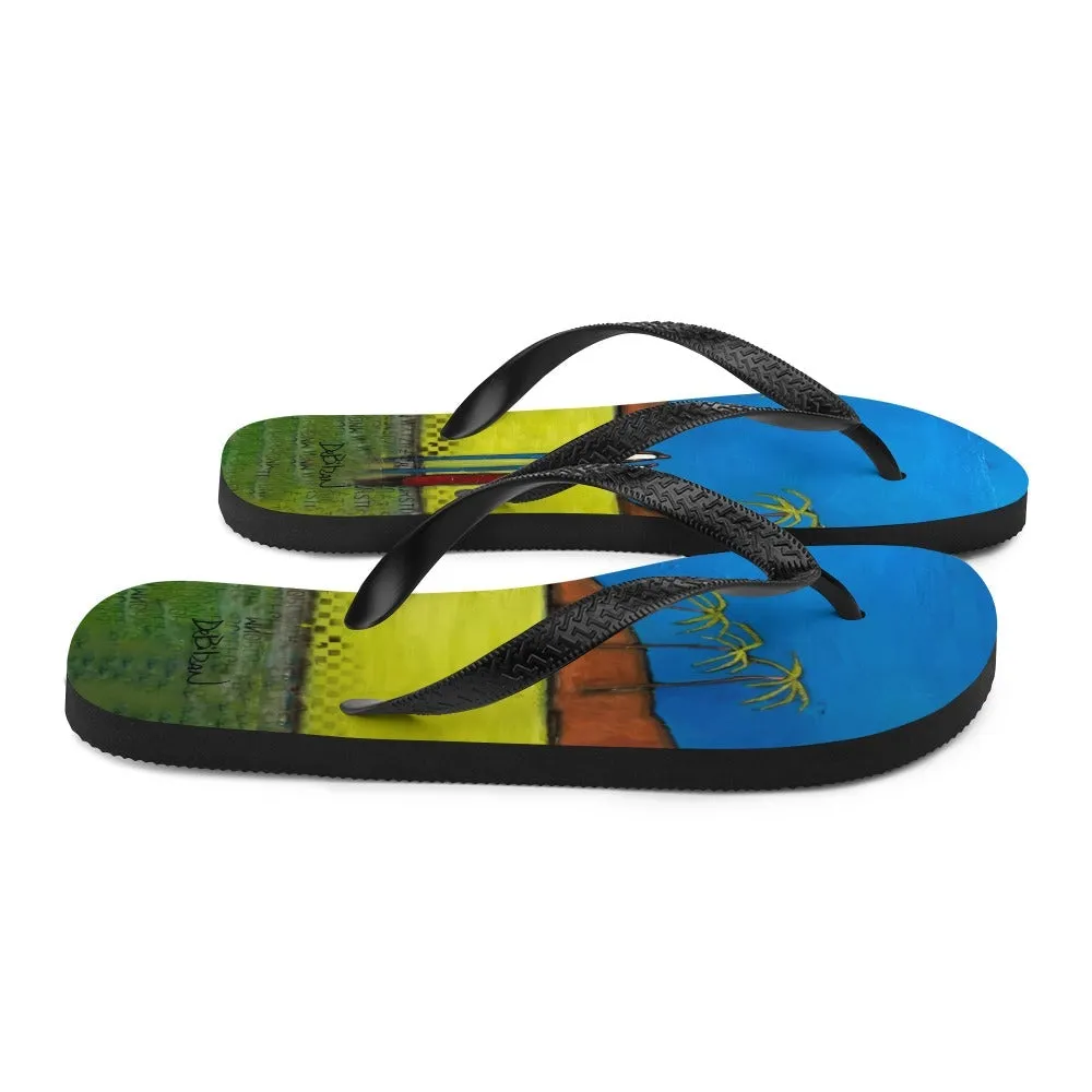 Down In The Islands Flip-Flops