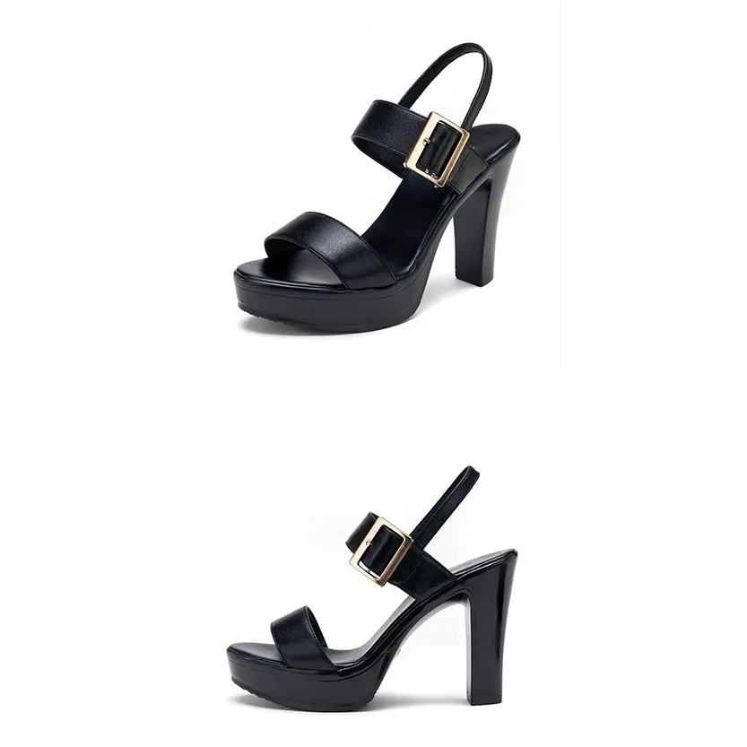 Funki Buys | Shoes | Women's High Chunky Platform Sandals