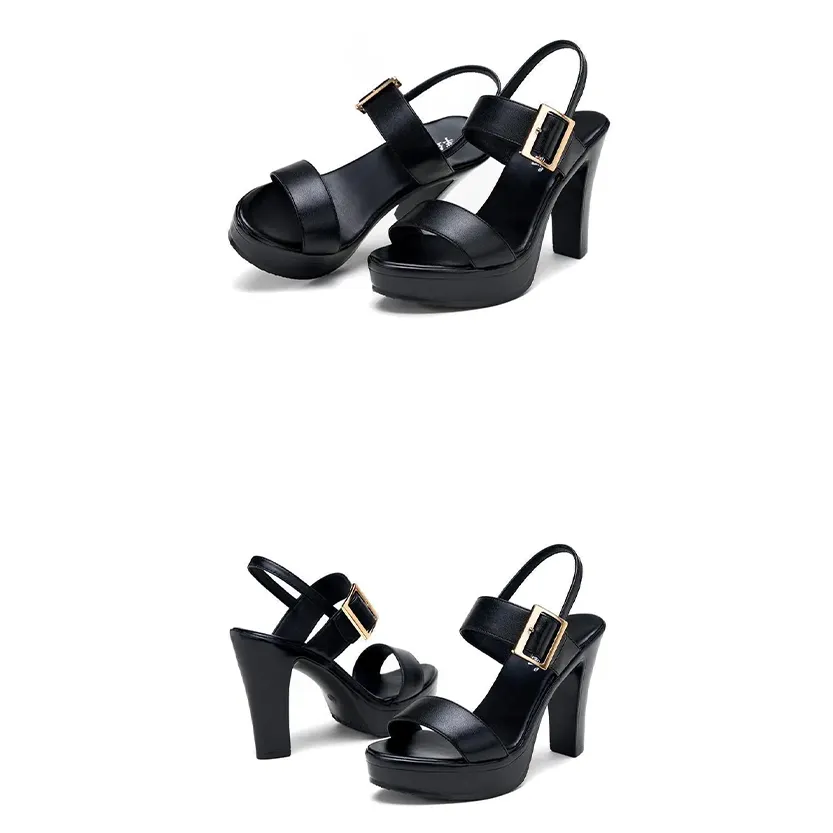 Funki Buys | Shoes | Women's High Chunky Platform Sandals