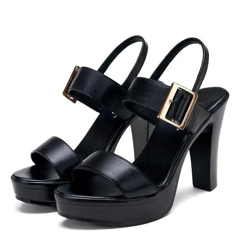 Funki Buys | Shoes | Women's High Chunky Platform Sandals