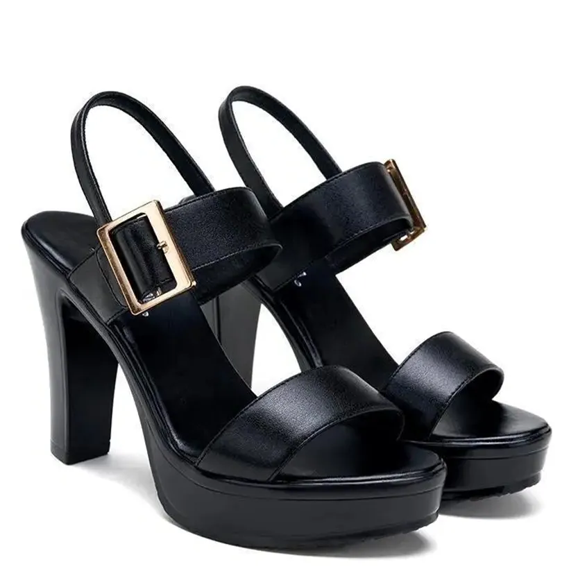 Funki Buys | Shoes | Women's High Chunky Platform Sandals