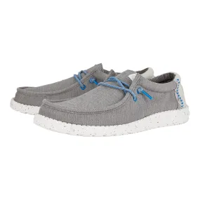 Hey Dude Men's Wally Coastline Gray Slip On Shoes