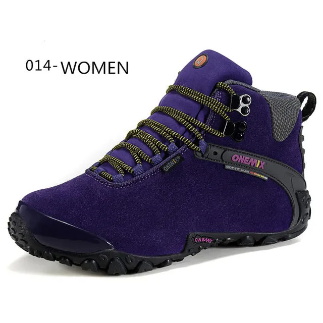 Hiking Shoes Women & Men Waterproof Outdoor Walking Sport Comfortable Breathable Sneaker for Lady Trainers