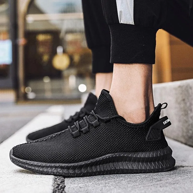 Men lightweight mesh sneakers