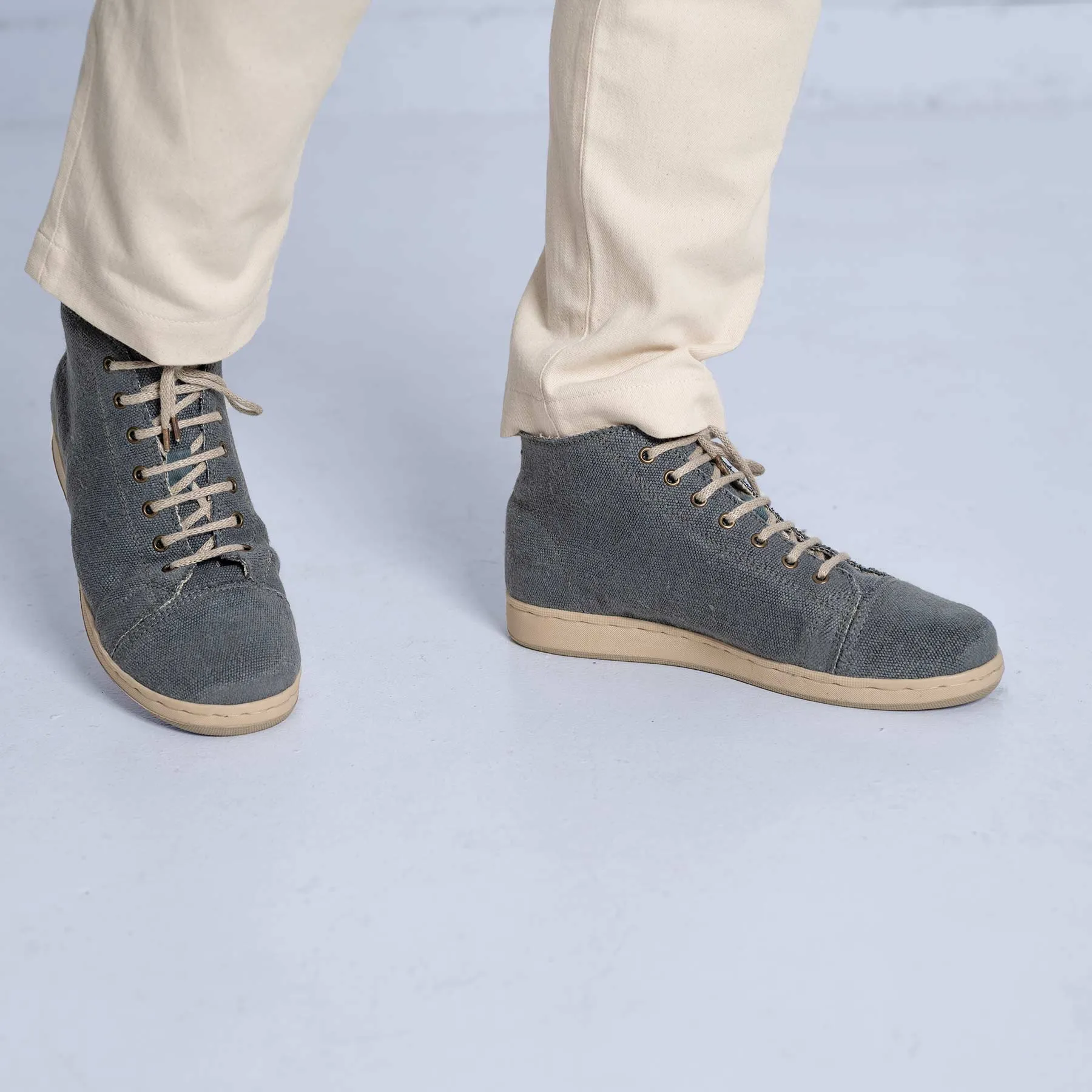 NEWARK 100% Organic Hemp High Tops (Men's Sizes)