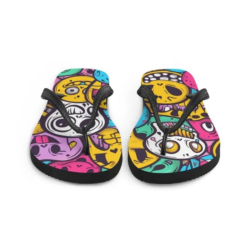 Psycho Flip Flops – Cool, Funny, and Unique Beach Sandals for Men and Women