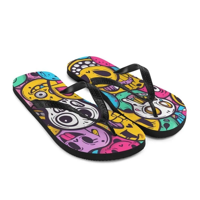 Psycho Flip Flops – Cool, Funny, and Unique Beach Sandals for Men and Women