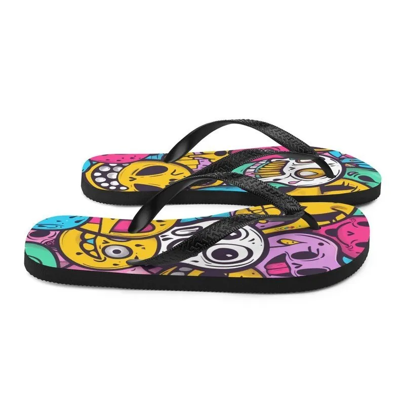 Psycho Flip Flops – Cool, Funny, and Unique Beach Sandals for Men and Women