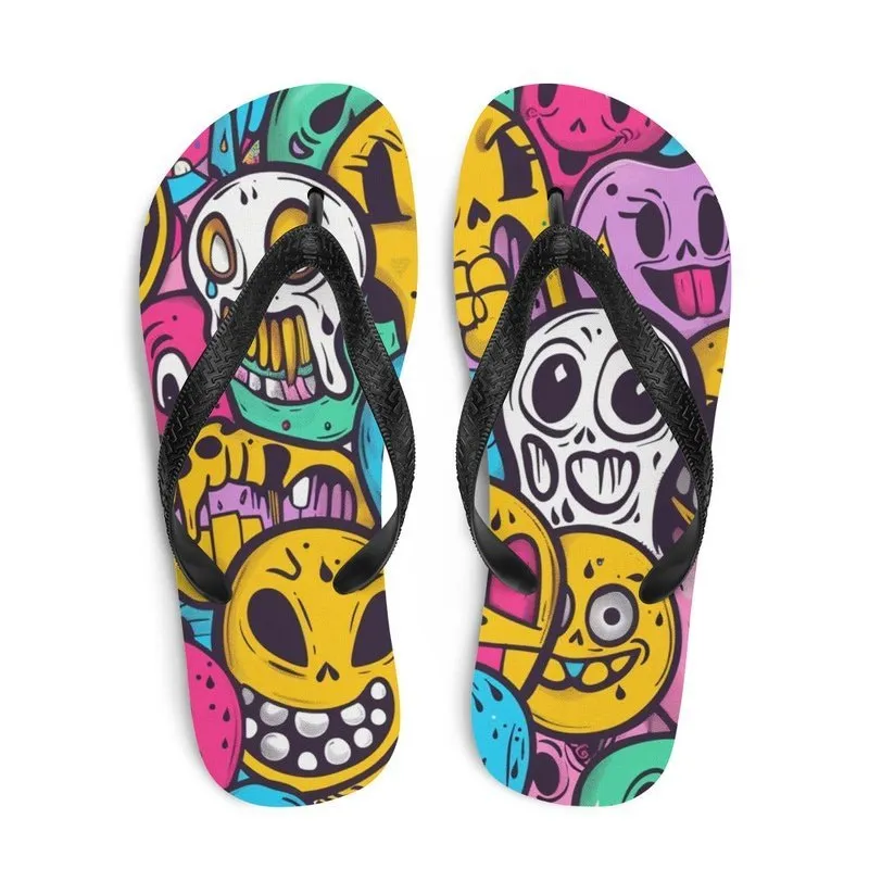 Psycho Flip Flops – Cool, Funny, and Unique Beach Sandals for Men and Women