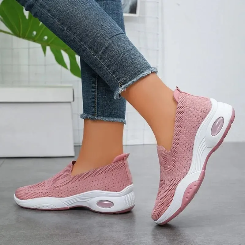 Safiyya - Lightweight Knit Sneakers for Women