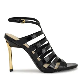 Saleen Caged Strappy Sandals