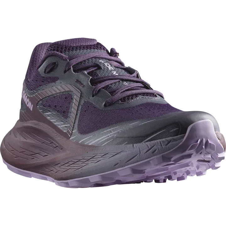 Salomon Glide Max TR Shoes (Women's) Nightshade Moonscape Orchid Bloom