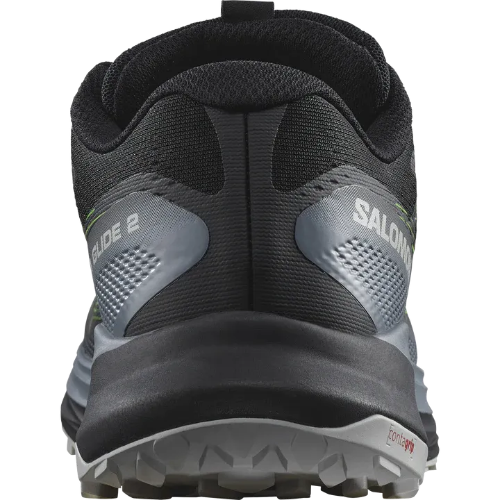 Salomon Ultra Glide 2 Shoes (Men's) Black Flint Stone Green Gecko