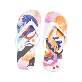 Samba Sol Men's YoungArts Collection Flip Flops - Nadia Wolff