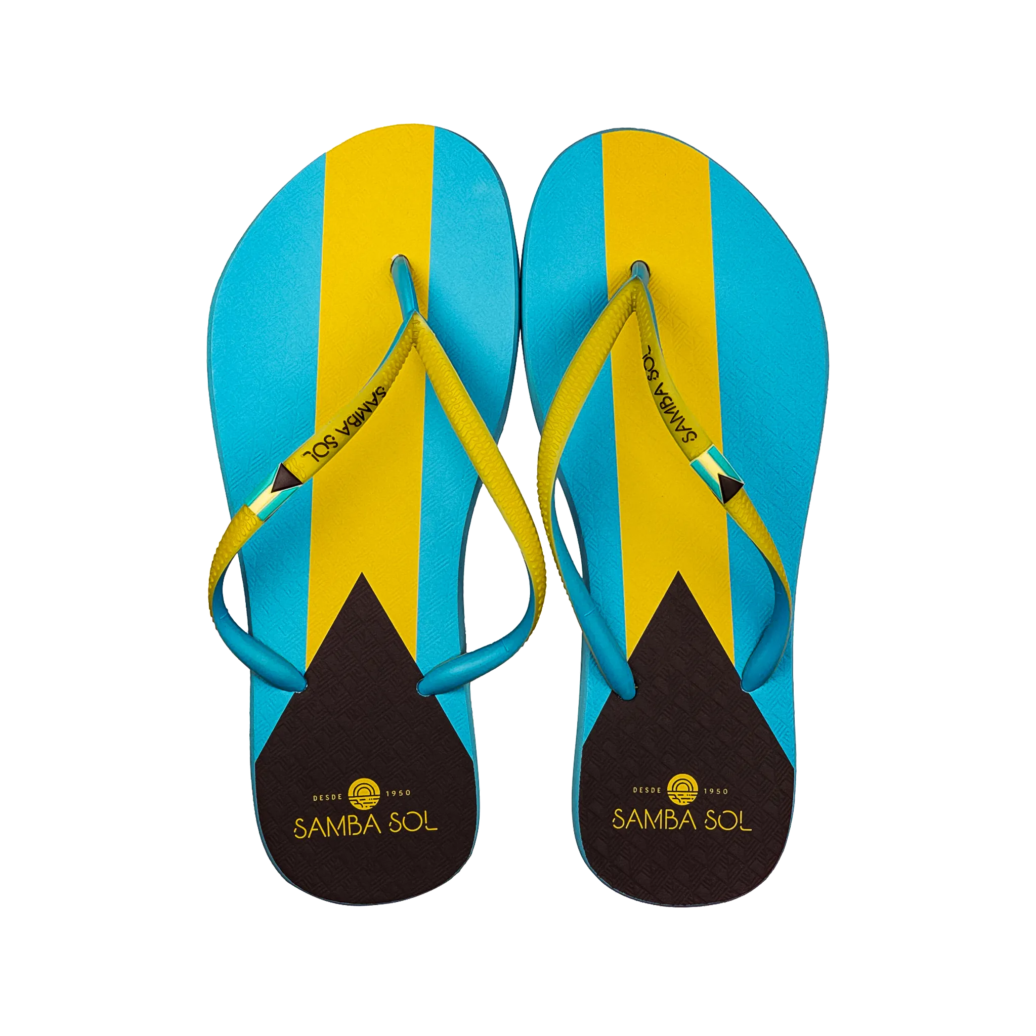 Samba Sol Women’s Countries Collection Flip Flops - Bahamas