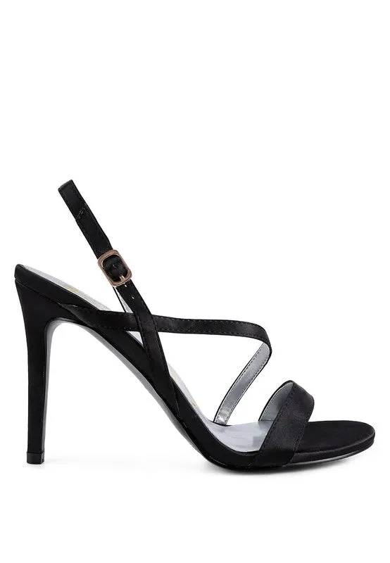 Self Assured Strappy High Heel Sandals