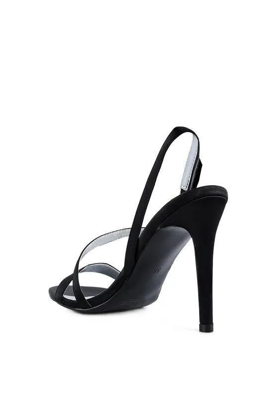 Self Assured Strappy High Heel Sandals