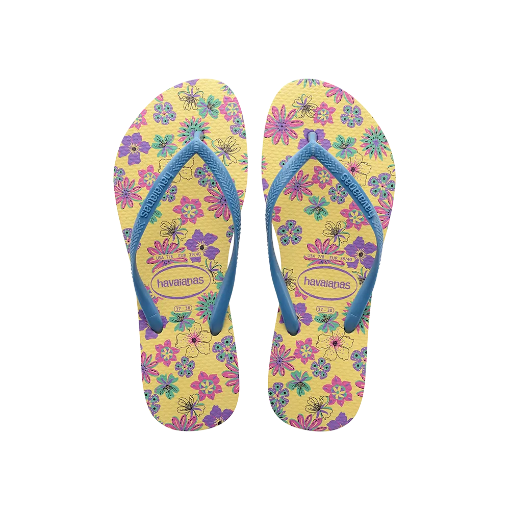 Slim Romance Flip Flops