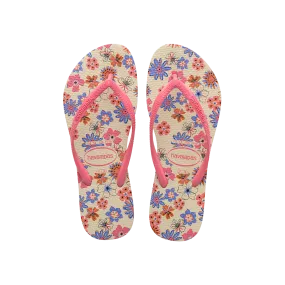 Slim Romance Flip Flops